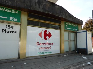 L'ancienne entrée du magasin Ray