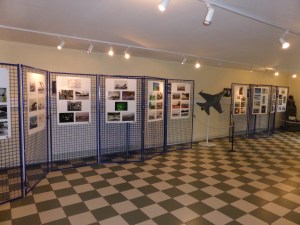 L'exposition dedié au F16