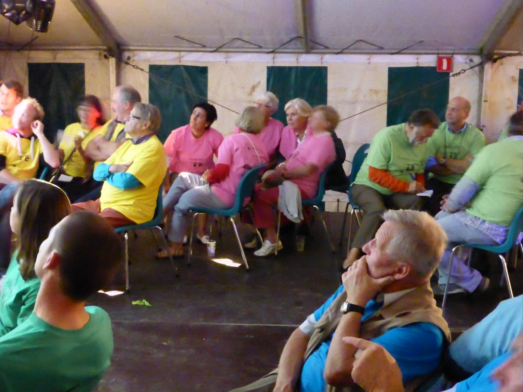 Les équipes semblent être concentrées ...