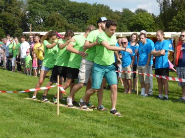 La course "ski" avec les adultes ...