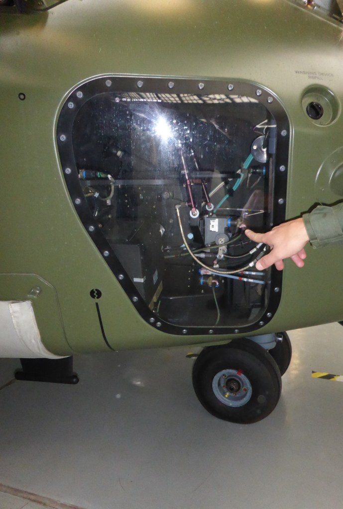 Une partie du système "fly by wire"