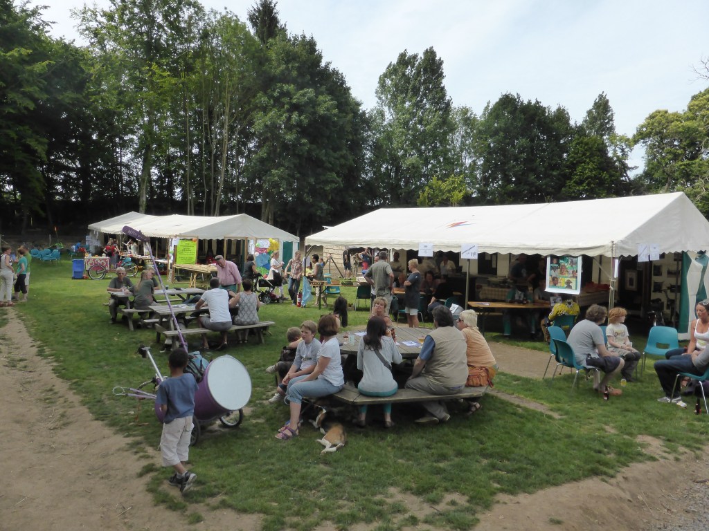 Les stands lors des Balades en Fête 2015