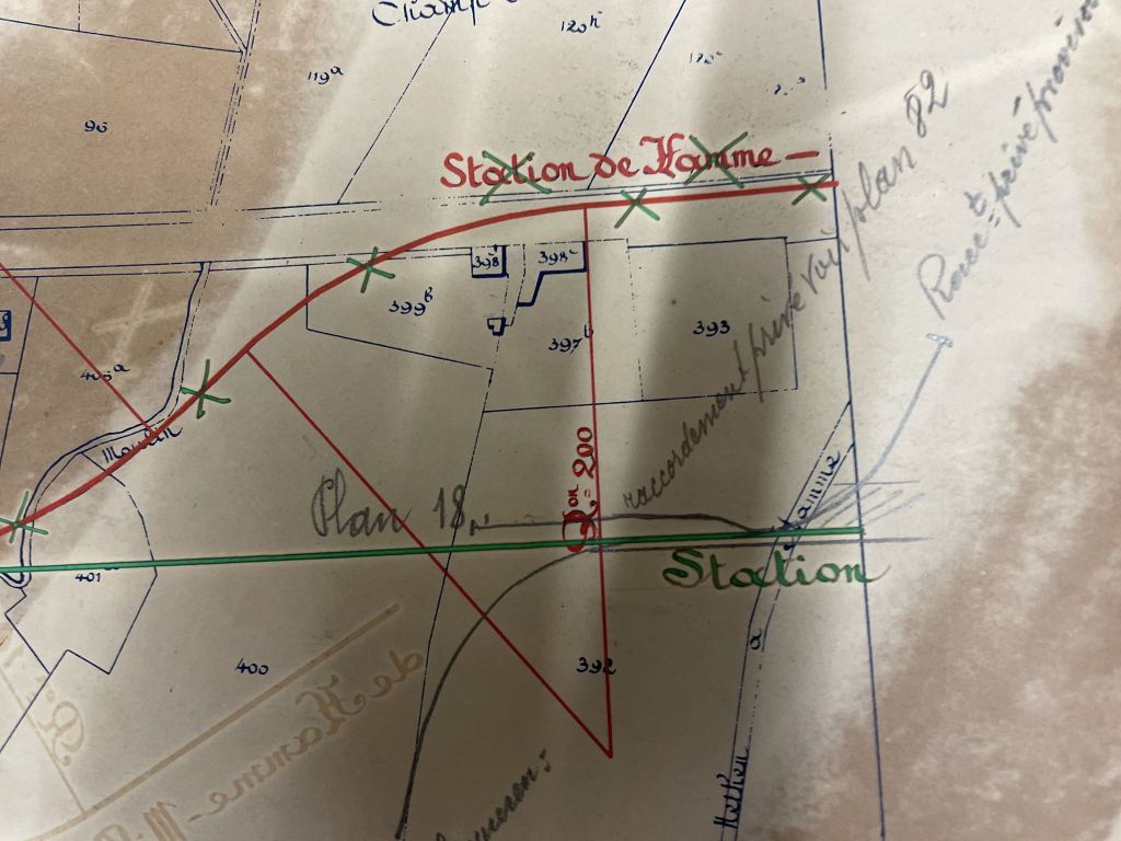 Plongée dans les détails : Le plan adapté du tram à&nbsp;Hamme-Mille