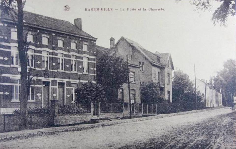 Maintenant et Autrefois: Hamme-Mille Chaussée de&nbsp;Namur